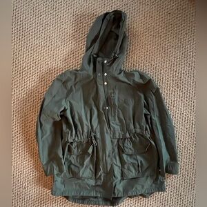 Lightweight J.Crew Raincoat Size M